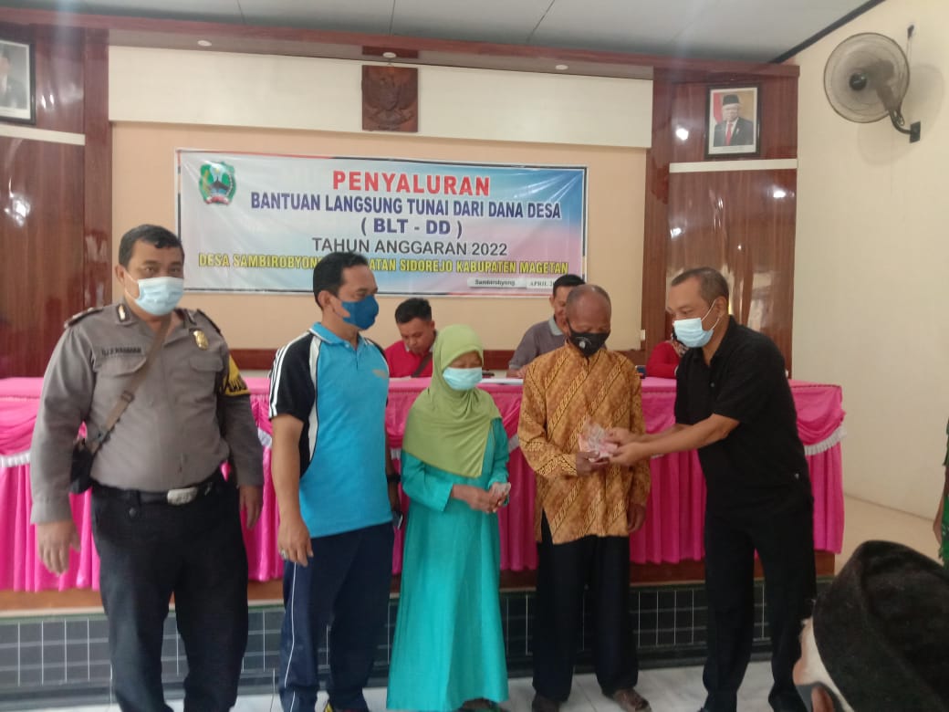 PENYALURAN BLT-DD BULAN APRIL