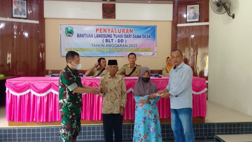 PENYALURAN BLT-DD BULAN MEI 2022